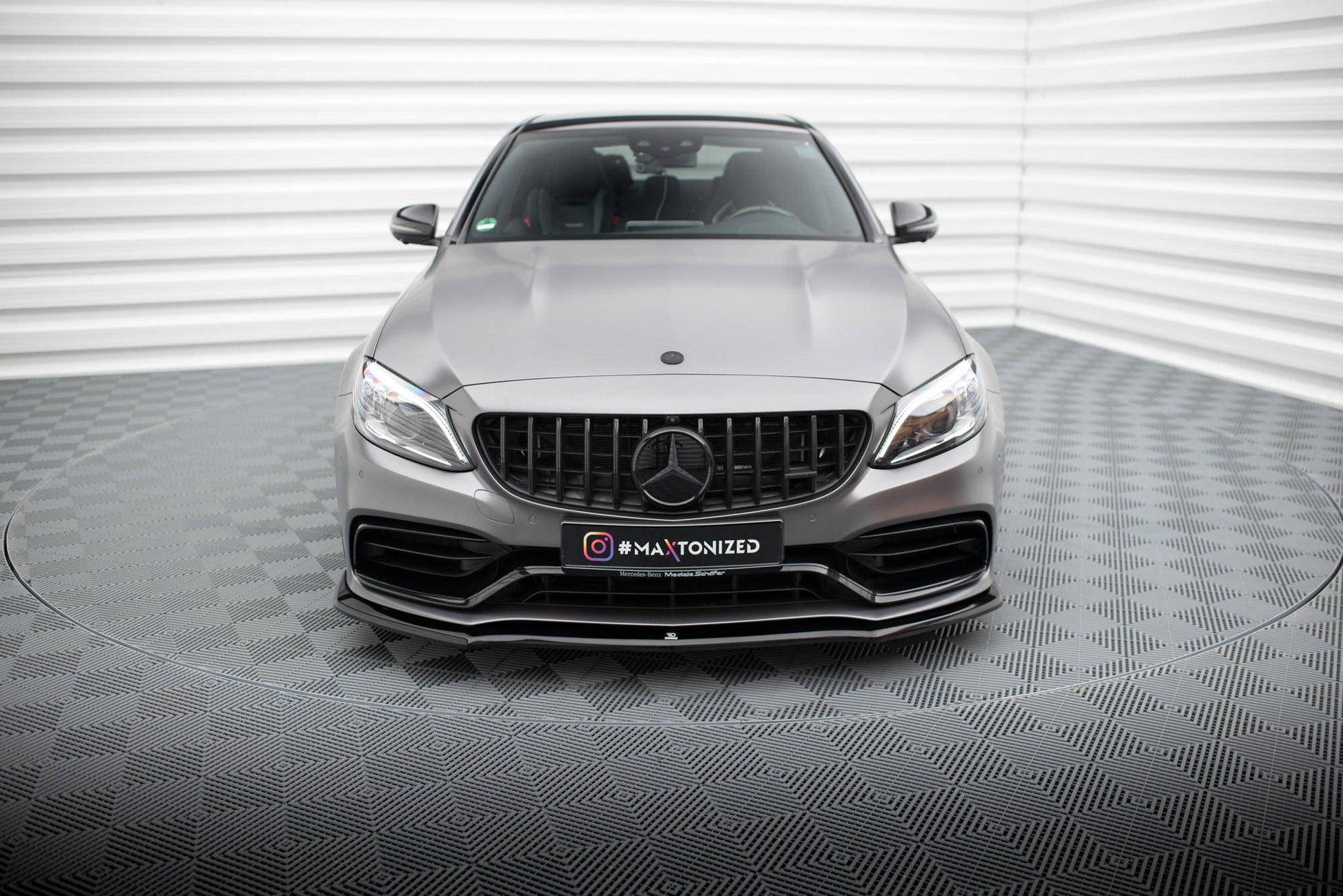Maxton Design Set Splitter - Mercedes C Klasa Coupe - img 2