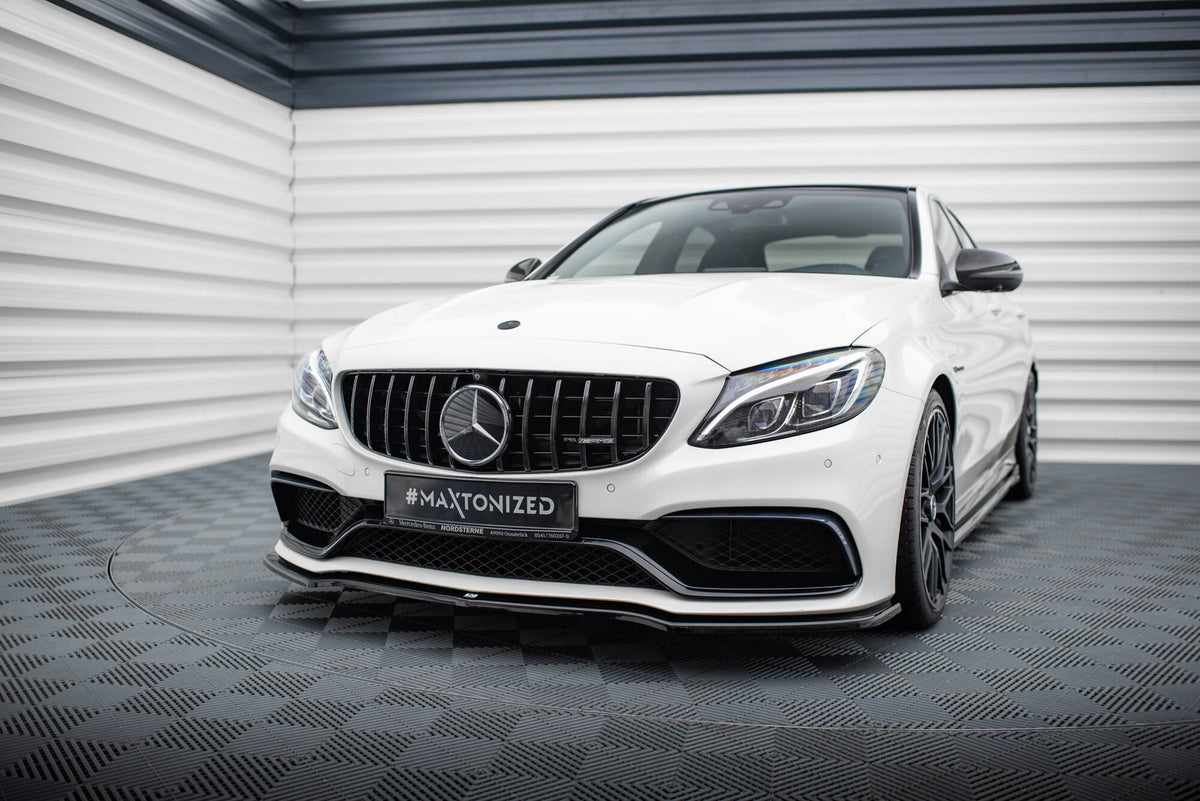 Maxton Design Set Splitter - Mercedes C Klasa C63 AMG - img 4