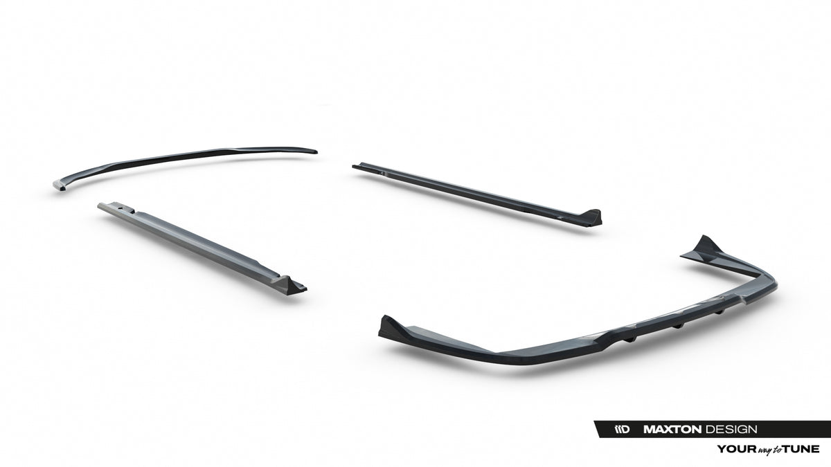 Maxton Design Set Splitter - Mercedes C Klasa C63 AMG - img 14