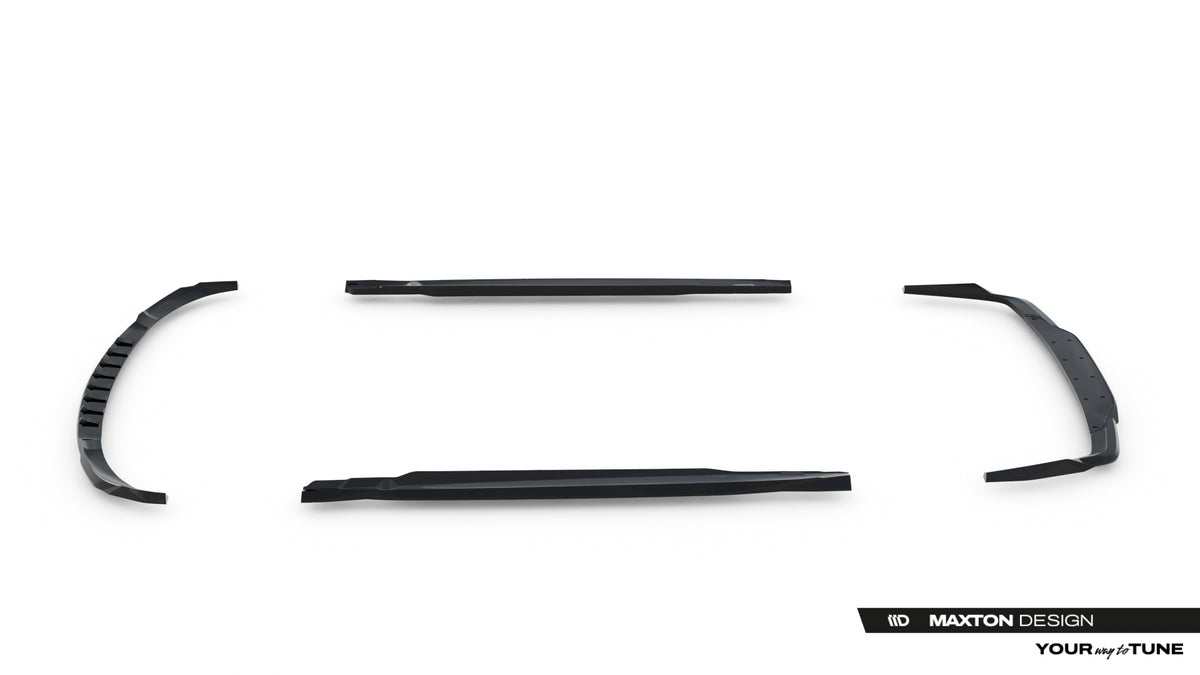 Maxton Design Set Splitter - Mercedes C Klasa AMG 63 - img 15