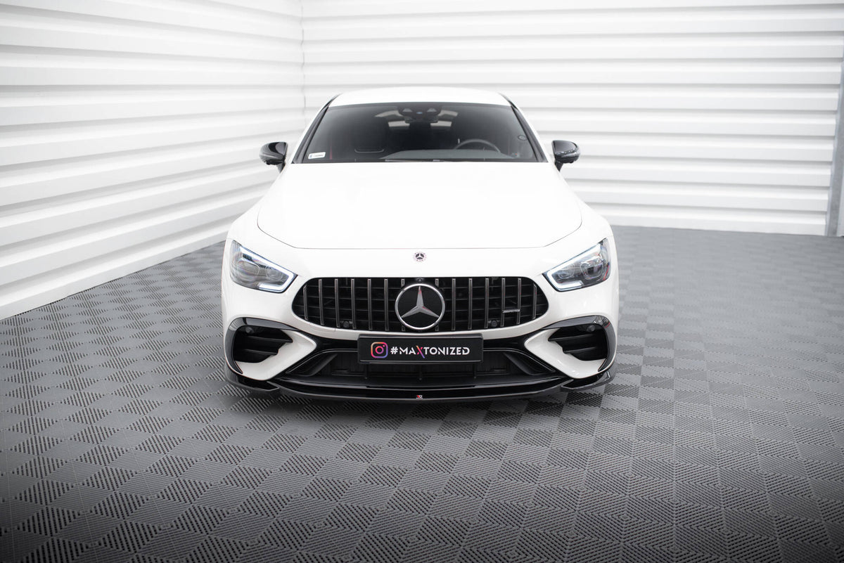 Maxton Design Set Splitter V8 - Mercedes AMG GT 4 -Door Coupe V8 Styling Package - img 2