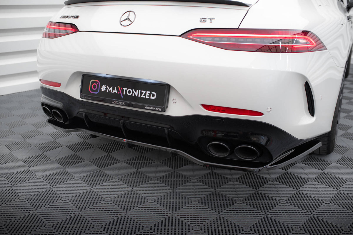 Maxton Design Set Splitter V8 - Mercedes AMG GT 4 -Door Coupe V8 Styling Package - img 9