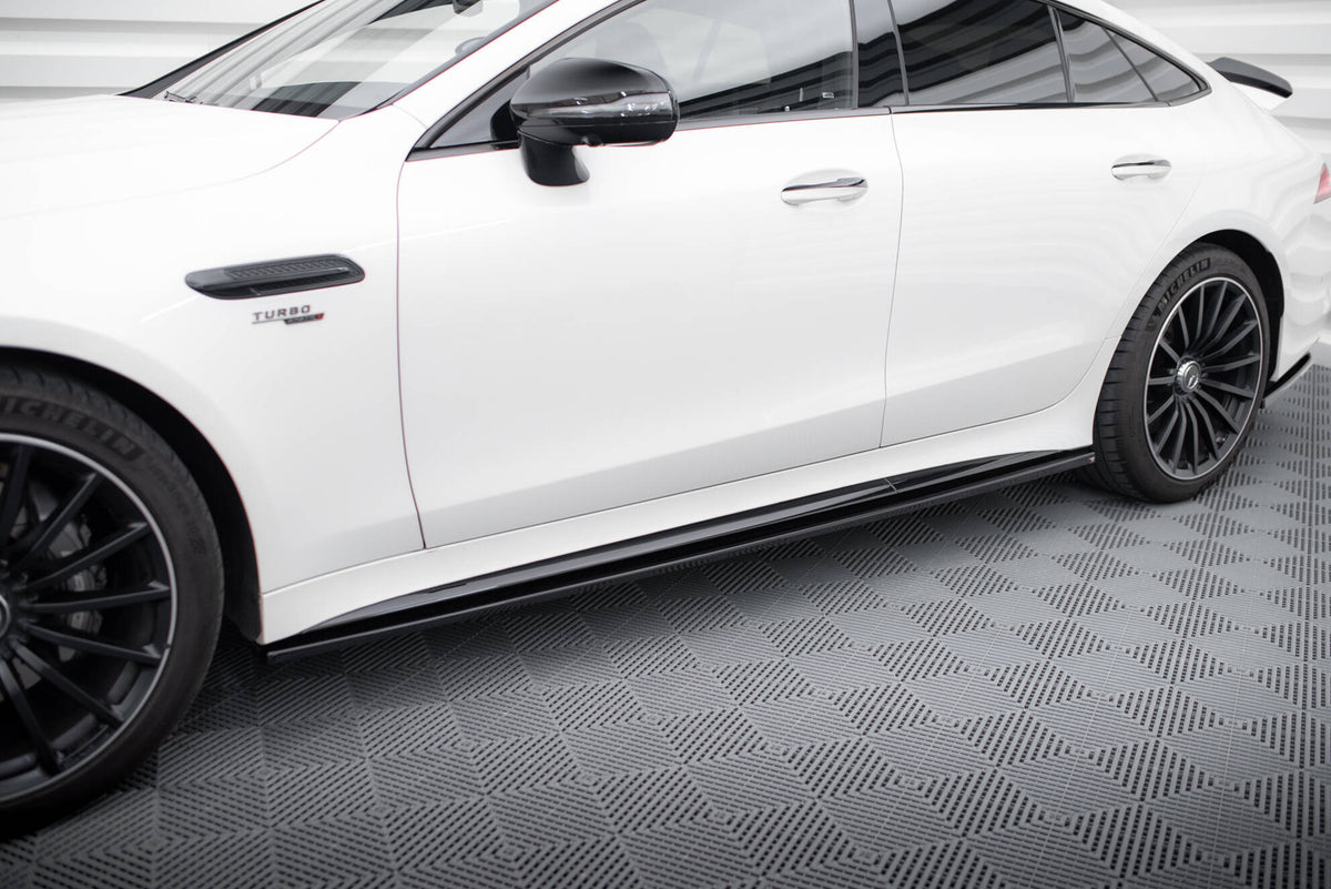 Maxton Design Set Splitter V8 - Mercedes AMG GT 4 -Door Coupe V8 Styling Package - img 5