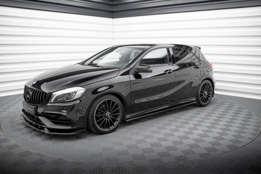 Maxton Design Set Splitter - Mercedes A Klasa AMG-Line