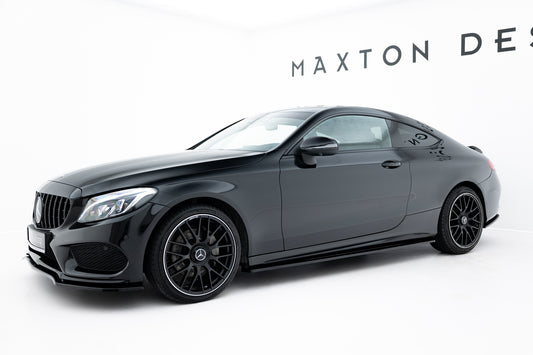 Maxton Design Set Splitter - Mercedes C Klasa AMG-Line