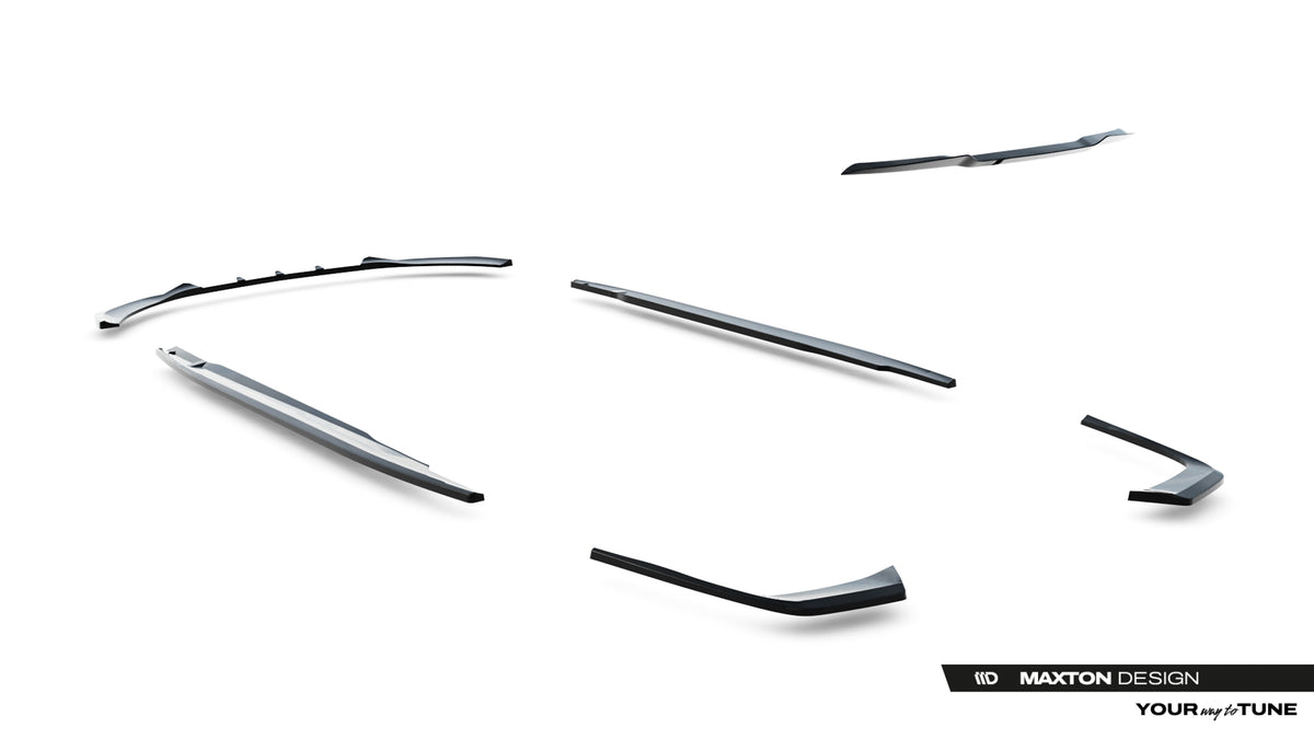 Maxton Design Set Splitter - Mercedes C Klasa AMG-Line - img 13