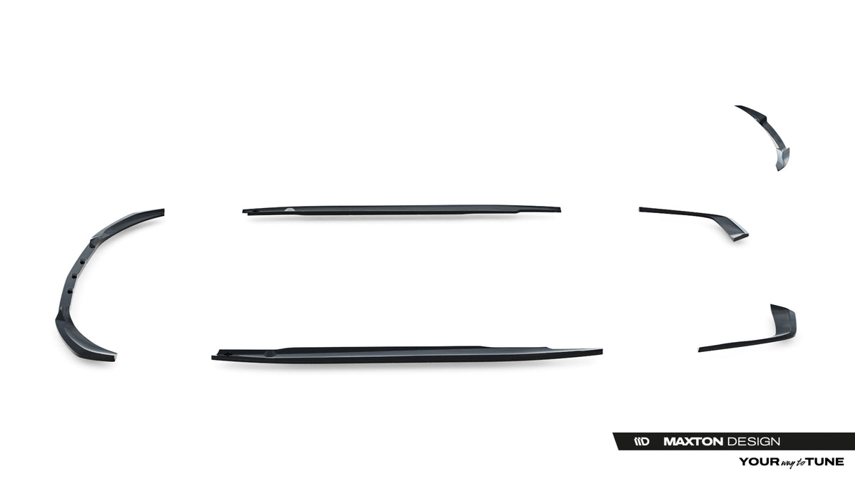 Maxton Design Set Splitter - Mercedes C Klasa AMG-Line - img 14