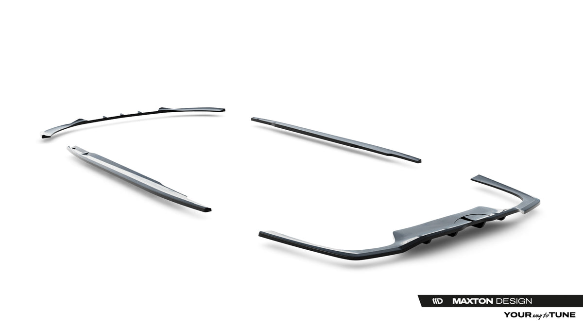Maxton Design Set Splitter - Mercedes C Klasa AMG-Line - img 12