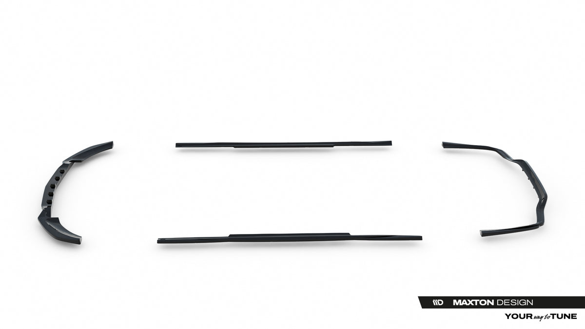 Maxton Design Set Splitter - Mercedes C Klasa Standard - img 8