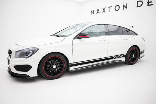Maxton Design Set Splitter - Mercedes CLA AMG-Line