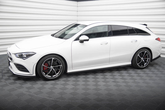 Maxton Design Set Splitter - Mercedes CLA AMG-Line