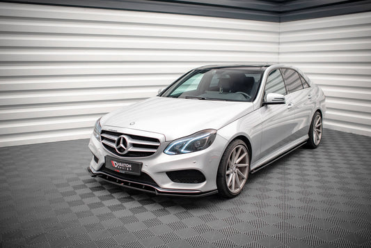 Maxton Design Set Splitter - Mercedes E Klasa Sedan