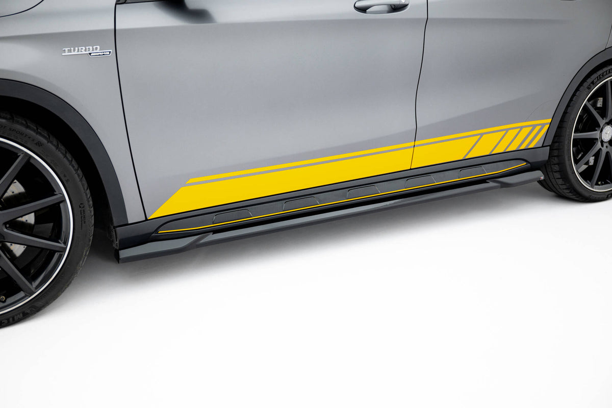 Maxton Design Set Splitter - Mercedes GLA AMG - img 5