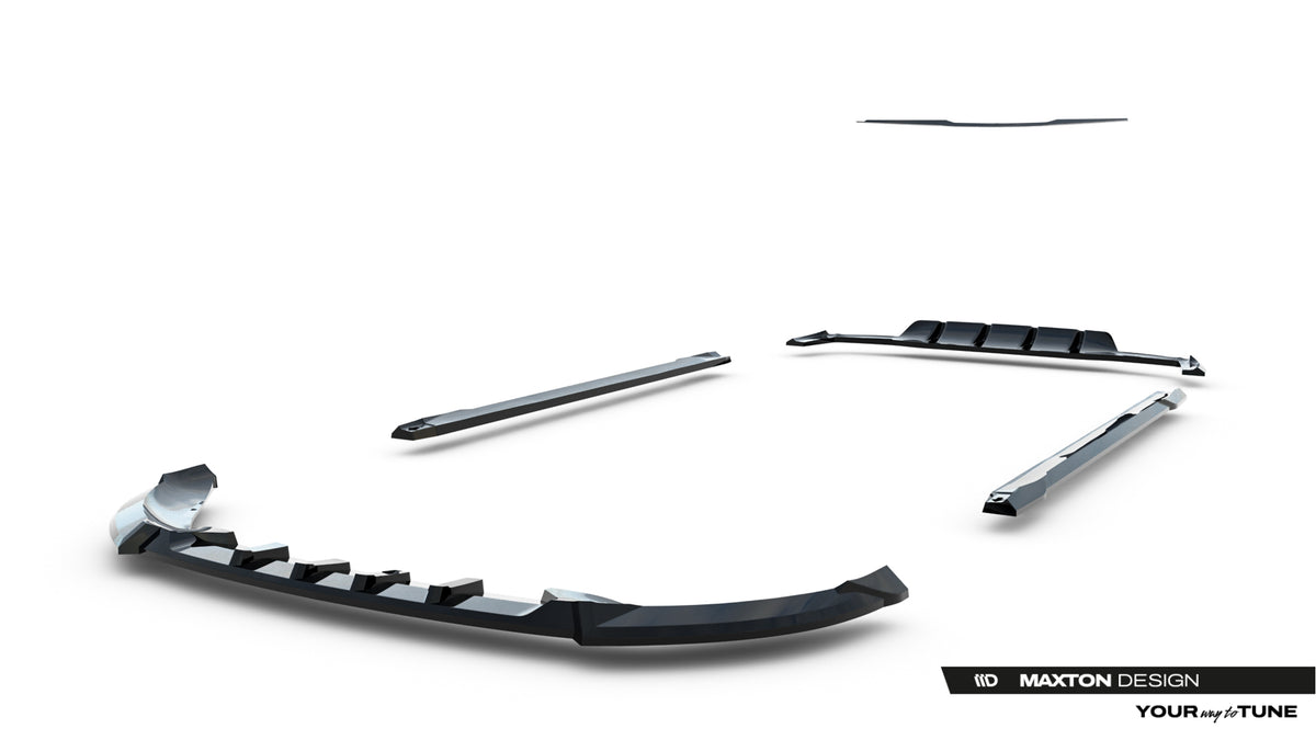 Maxton Design Set Splitter - Mercedes GLA AMG - img 17