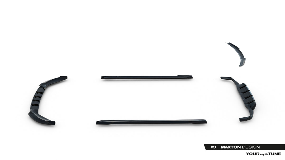 Maxton Design Set Splitter - Mercedes GLA AMG - img 18