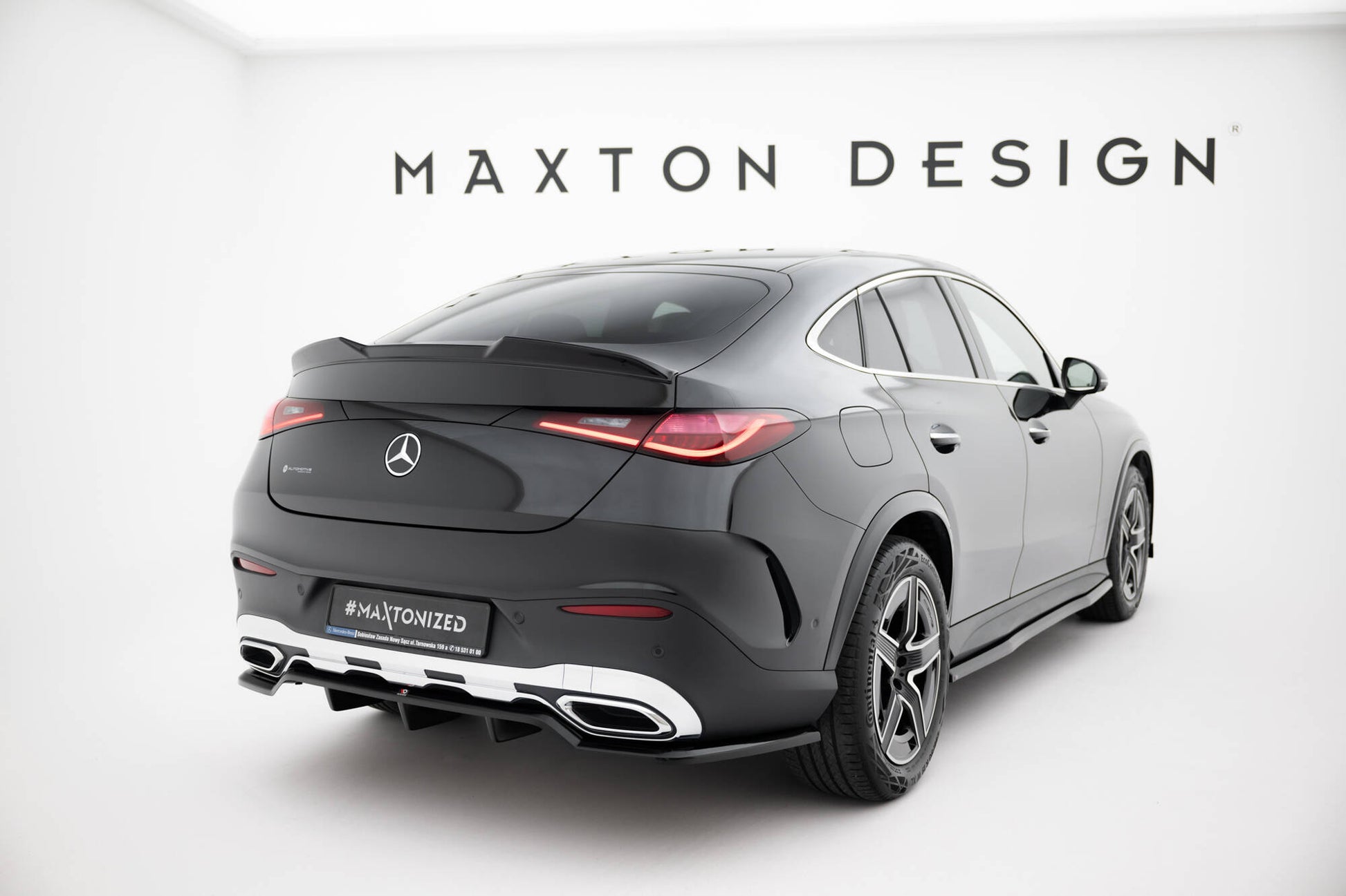 Maxton Design Set Splitter - Mercedes GLC AMG-Line - img 5