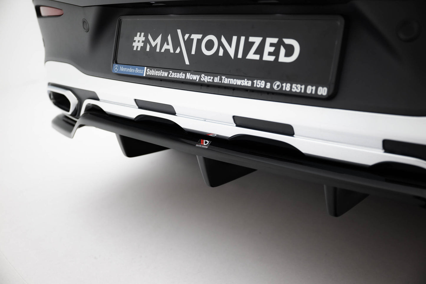 Maxton Design Set Splitter - Mercedes GLC AMG-Line - img 7