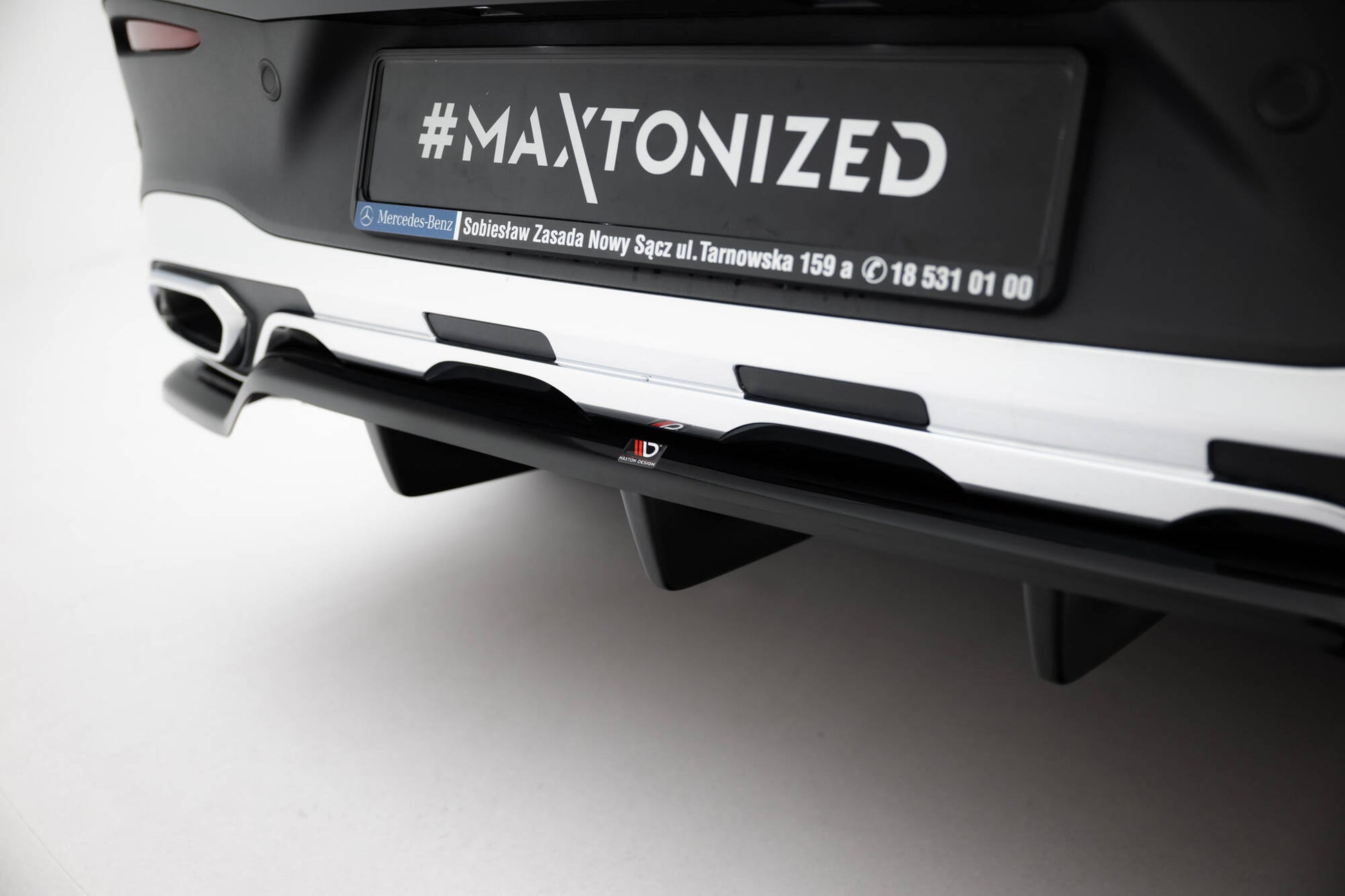 Maxton Design Set Splitter - Mercedes GLC AMG-Line - img 7