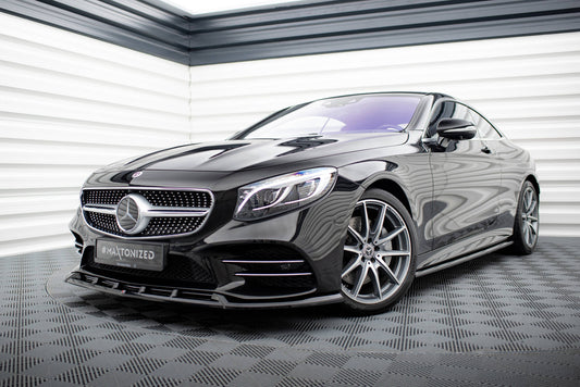 Maxton Design Set Splitter - Mercedes S Coupe