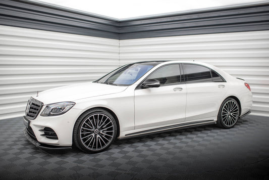 Maxton Design Set Splitter - Mercedes S Klasa W222 Facelift