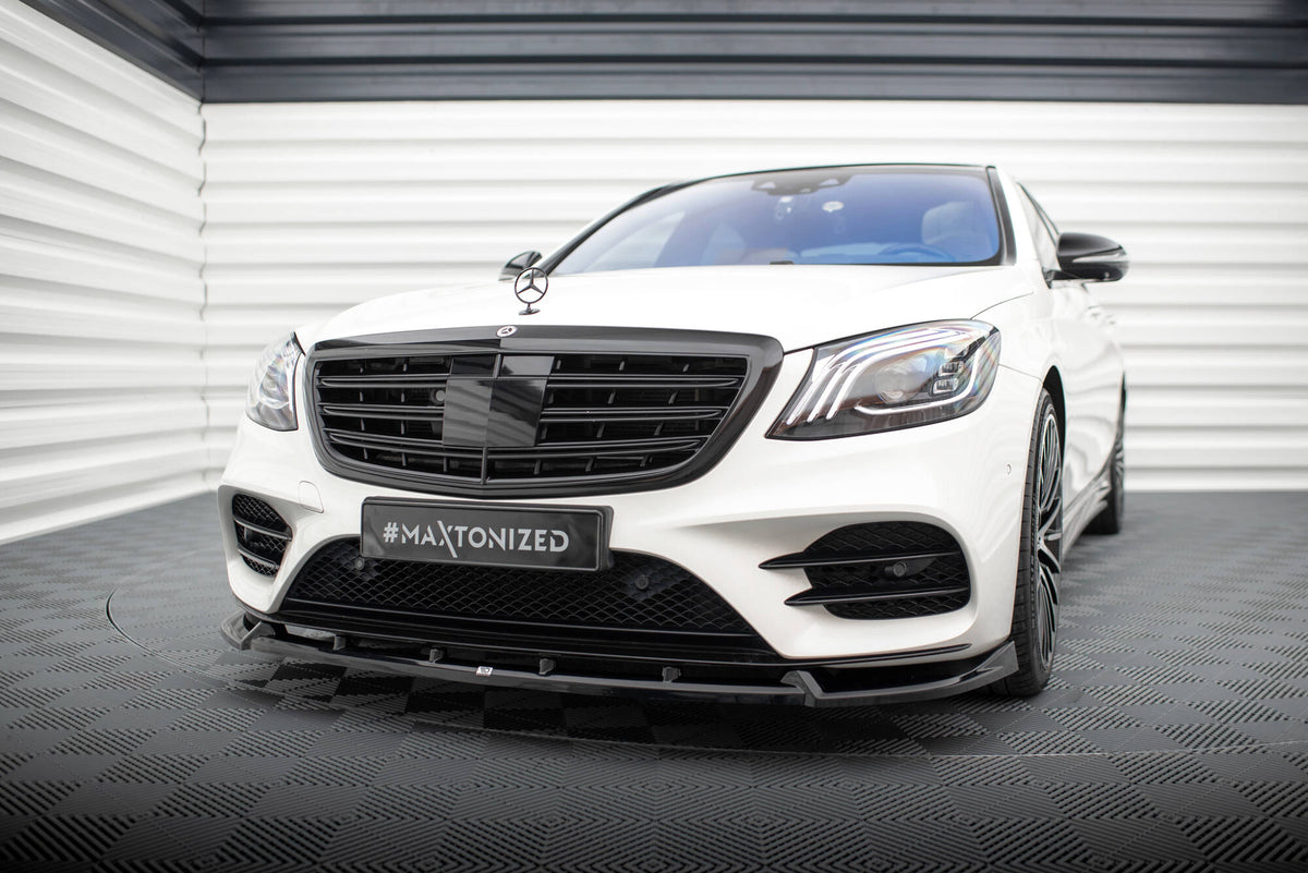 Maxton Design Set Splitter - Mercedes S Klasa W222 Facelift - img 3