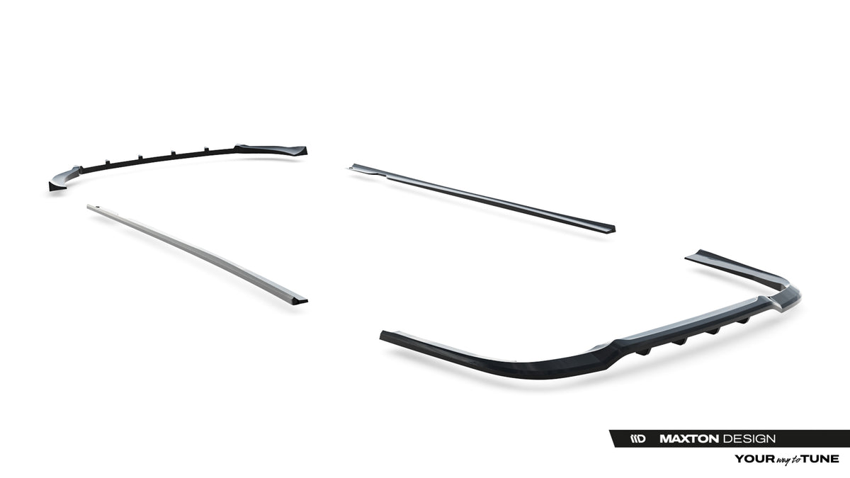 Maxton Design Set Splitter - Mercedes S Klasa W222 Facelift - img 12