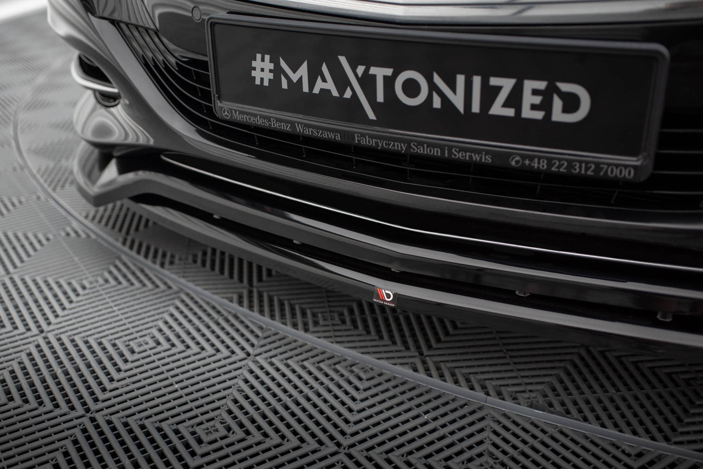 Maxton Design Set Splitter - Mercedes S Klasa Standard - img 2