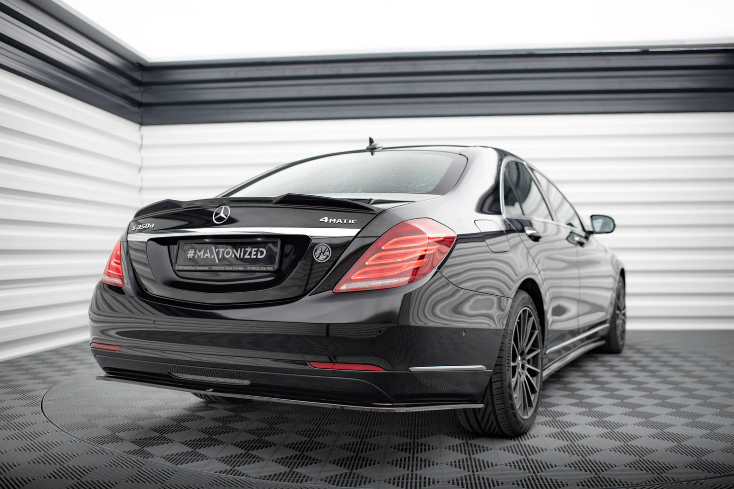 Maxton Design Set Splitter - Mercedes S Klasa Standard - img 11