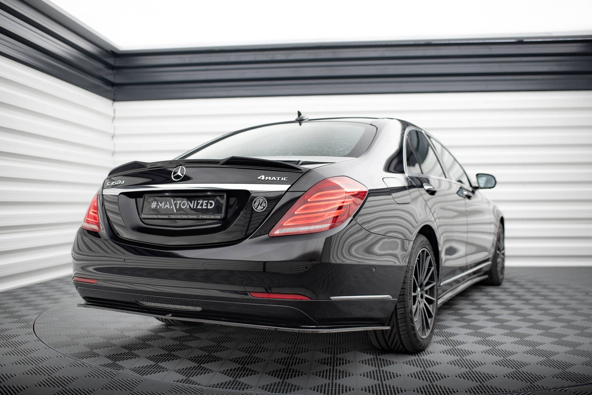 Maxton Design Set Splitter - Mercedes S Klasa Standard - img 11