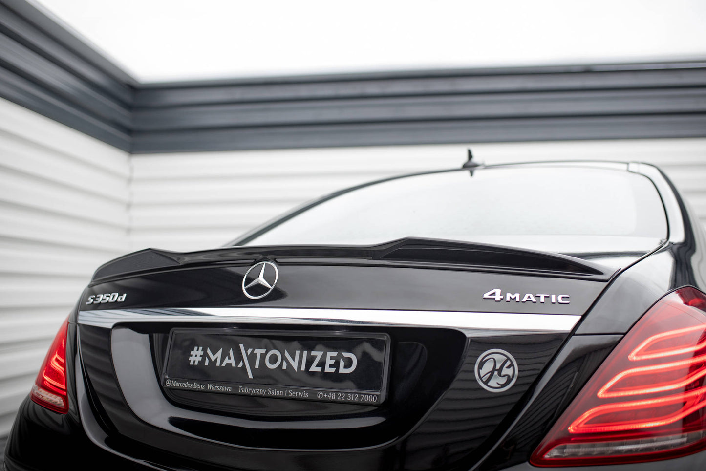 Maxton Design Set Splitter - Mercedes S Klasa Standard - img 13