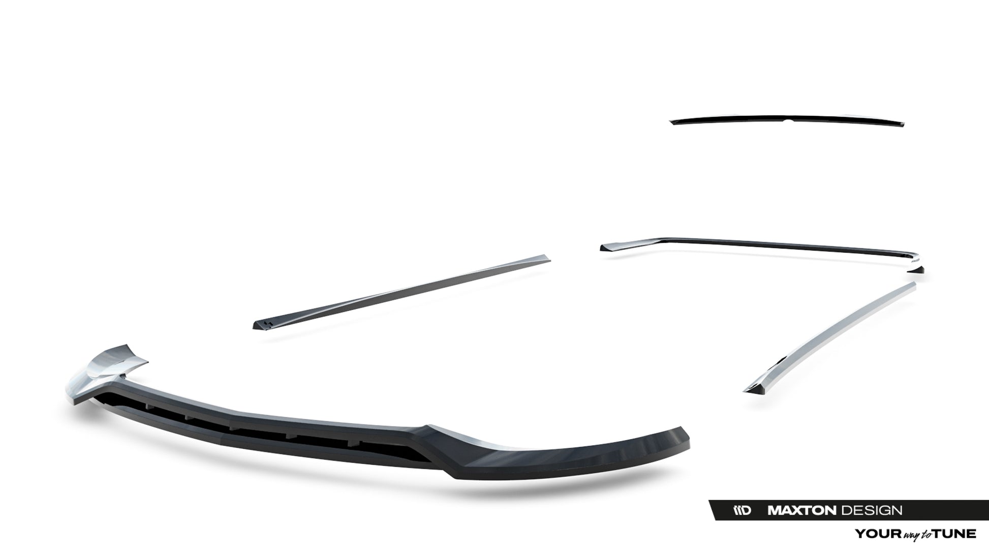 Maxton Design Set Splitter - Mercedes S Klasa Standard - img 14