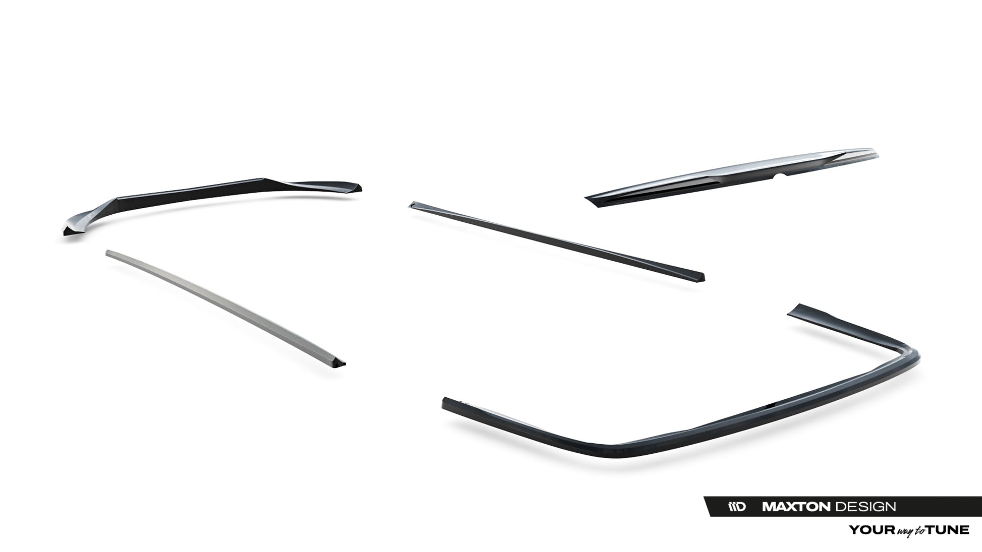 Maxton Design Set Splitter - Mercedes S Klasa Standard - img 16