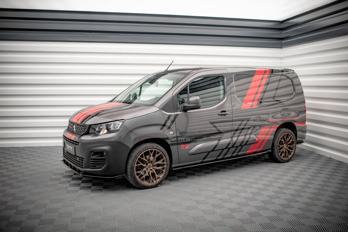 Maxton Design Set Splitter - Peugeot Partner Mk3