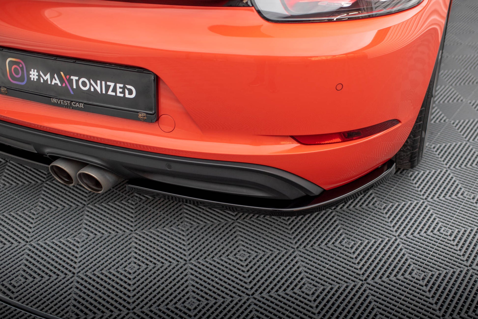 Maxton Design Set Splitter - Porsche Cayman Mk2 - img 8