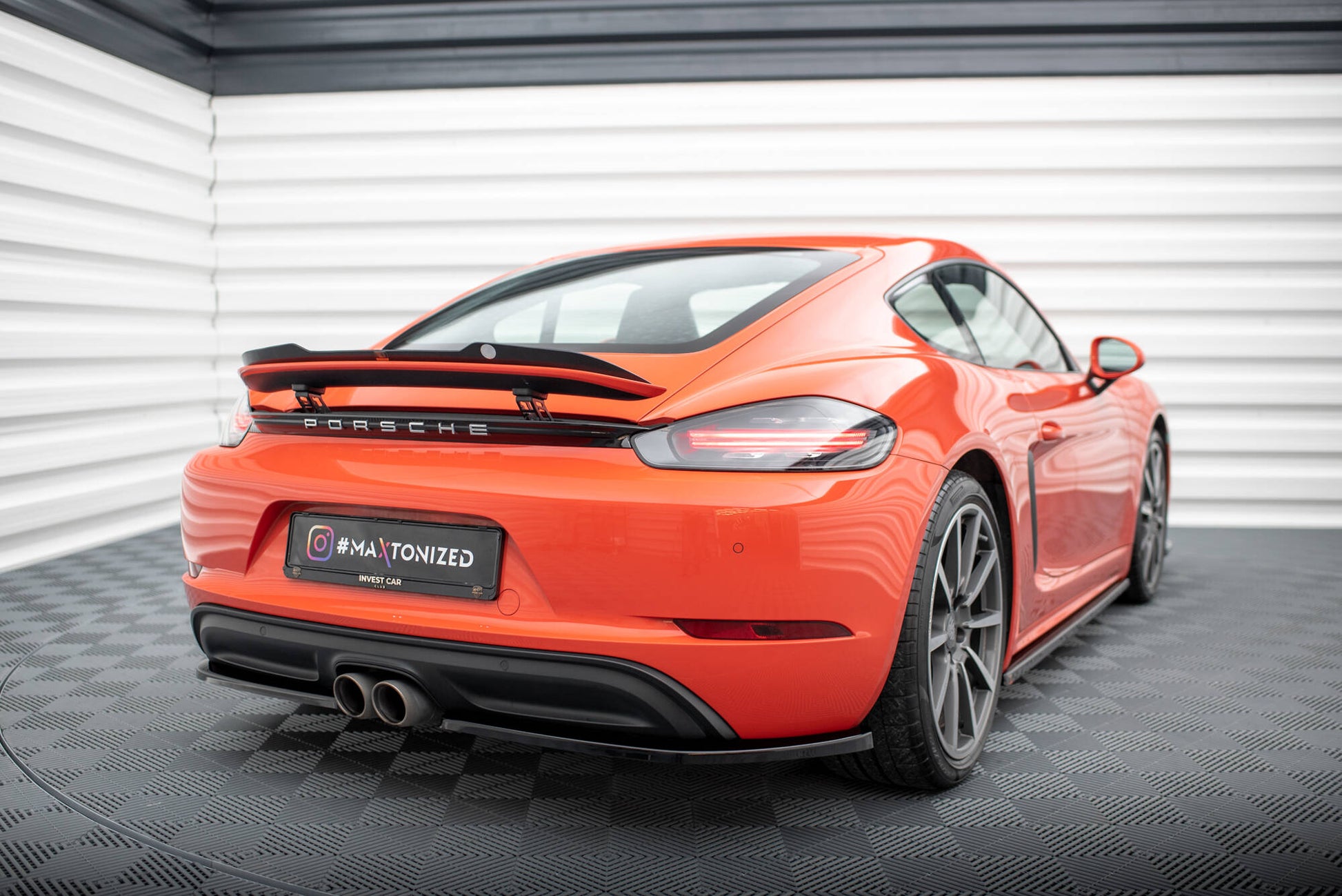 Maxton Design Set Splitter - Porsche Cayman Mk2 - img 10