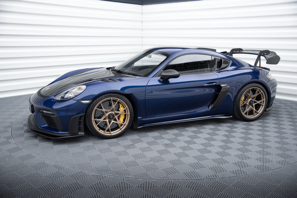 Maxton Design Set Splitter - Porsche Cayman 982c