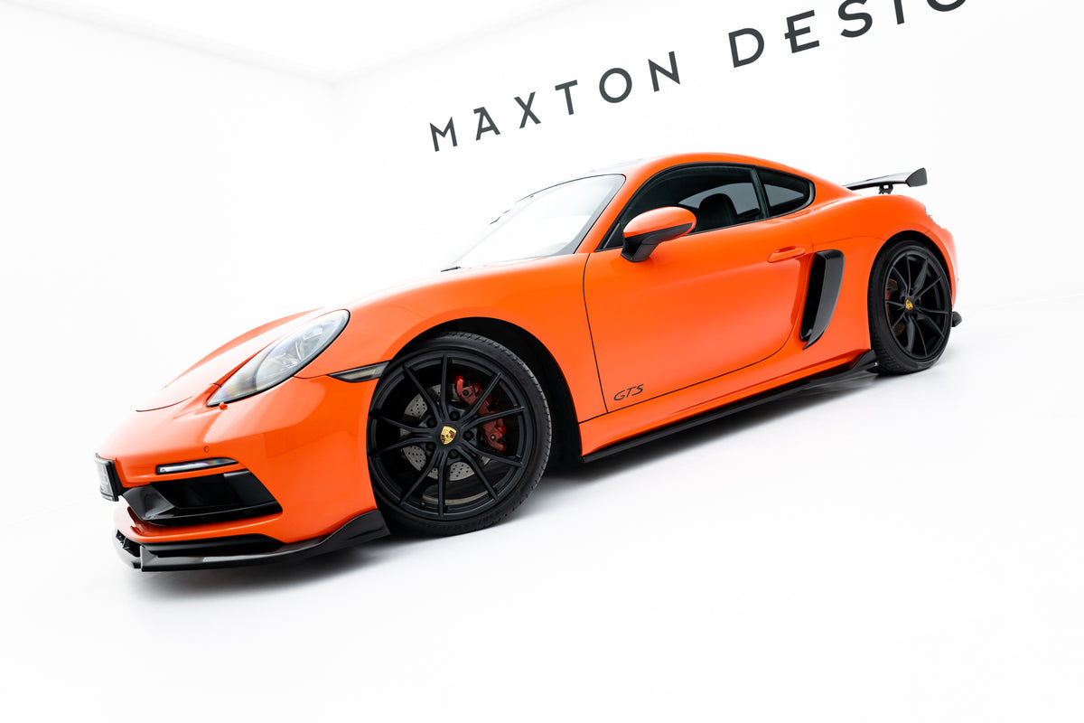 Maxton Design Set Splitter - Porsche Cayman 982c