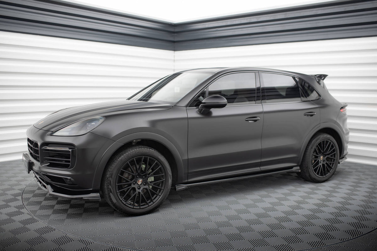 Maxton Design Set Splitter - Porsche Cayenne Sport Design