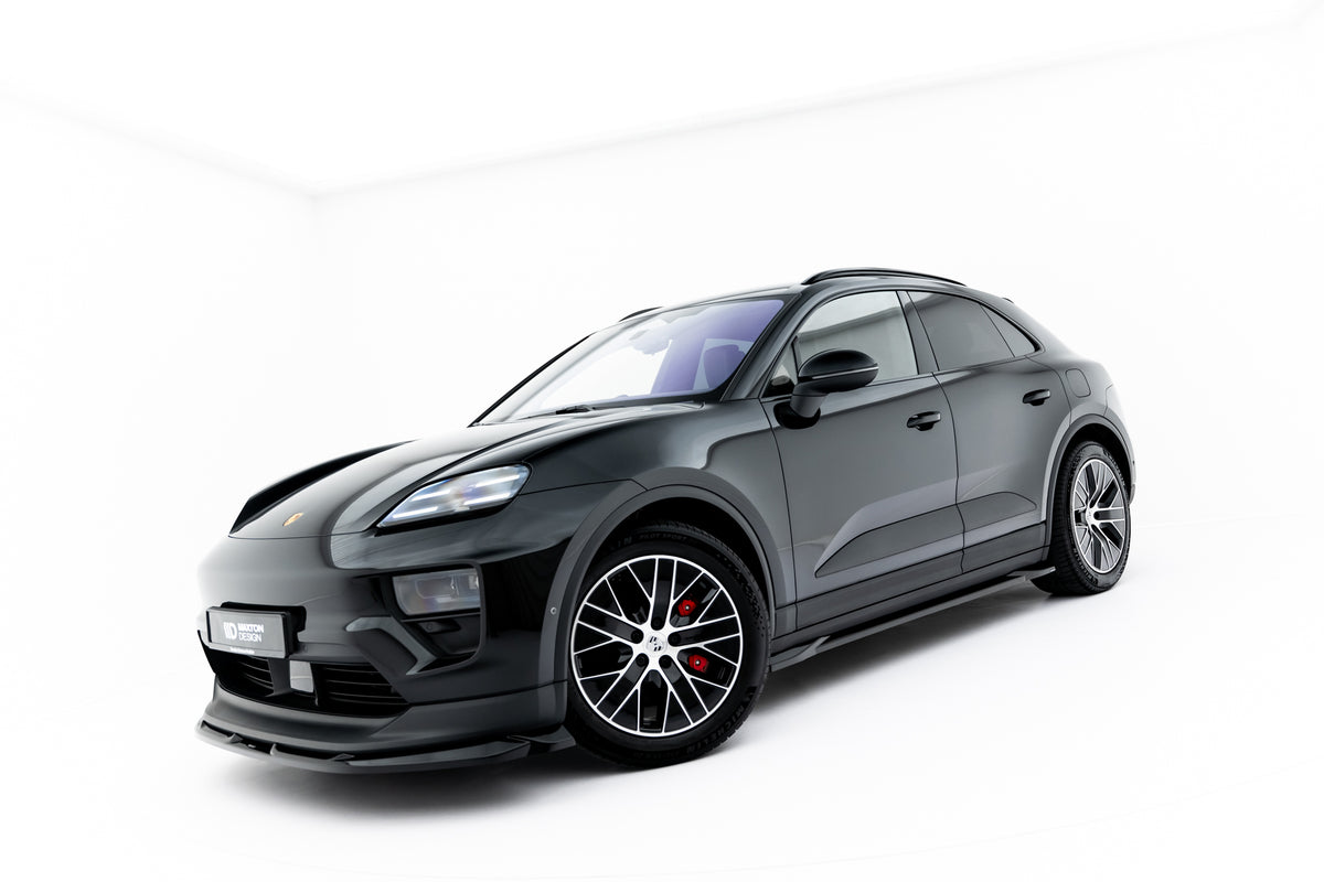 Maxton Design Set Splitter - Porsche Macan EV Mk1