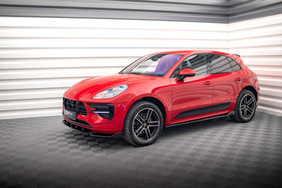 Maxton Design Set Splitter - Porsche Macan Mk1 Facelift 2
