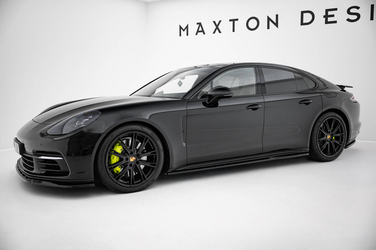 Maxton Design Set Splitter - Porsche Panamera 971 E-Hybrid