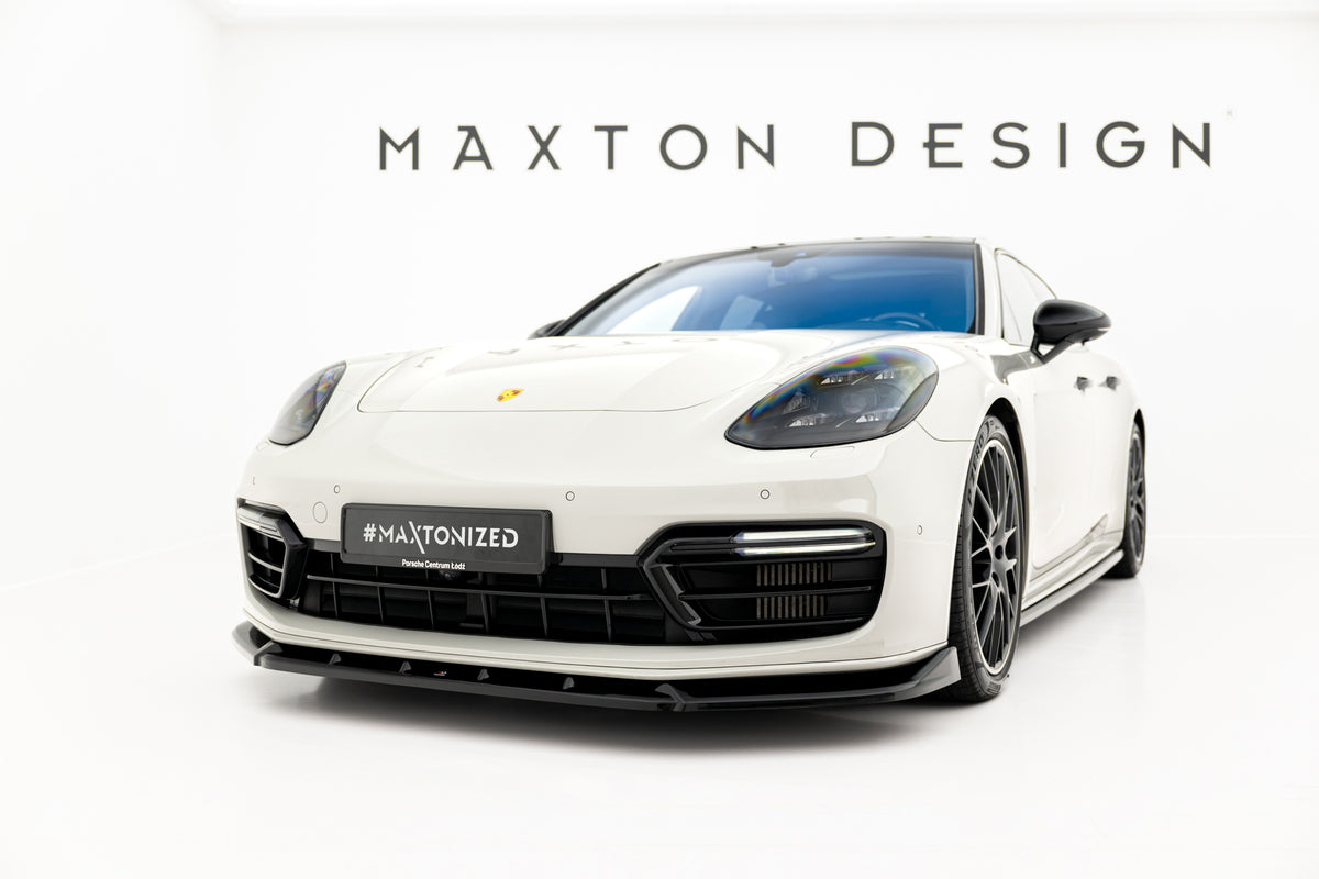 Maxton Design Set Splitter - Porsche Panamera 971 Facelift E-Hybrid - img 3
