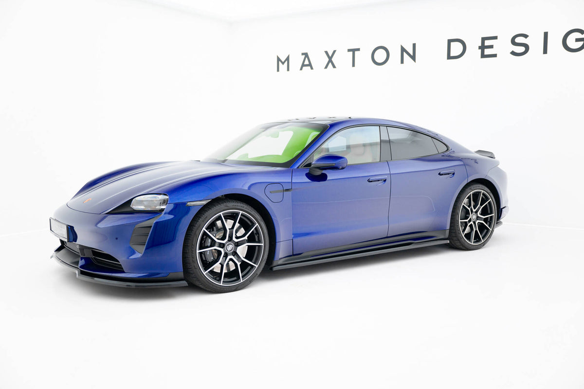 Maxton Design Set Splitter - Porsche Taycan Mk1
