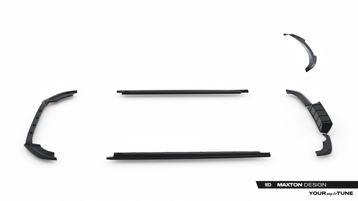 Maxton Design Set Splitter - Seat Ibiza Mk5 - img 15