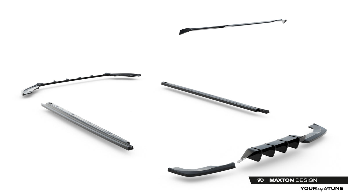 Maxton Design Set Splitter - Seat Ibiza Mk5 - img 16