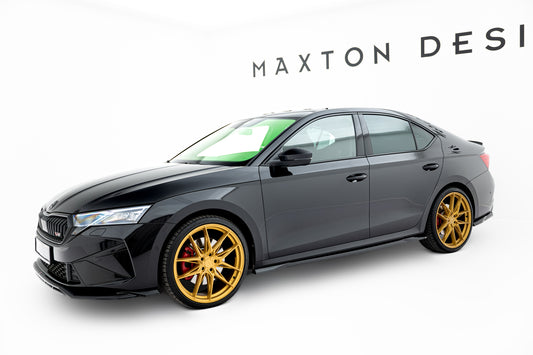 Maxton Design Set Splitter - Skoda Octavia RS Mk4 Facelift