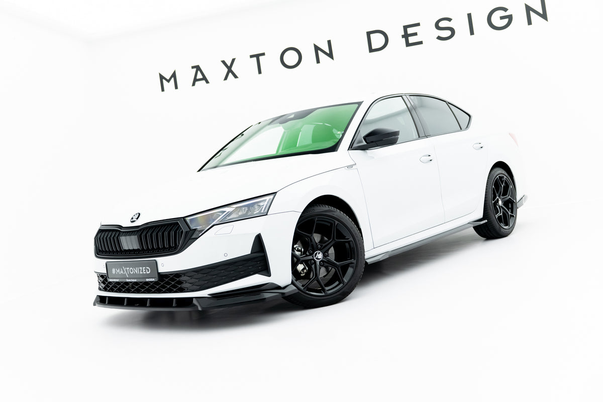 Maxton Design Set Splitter - Skoda Octavia Mk4 Facelift