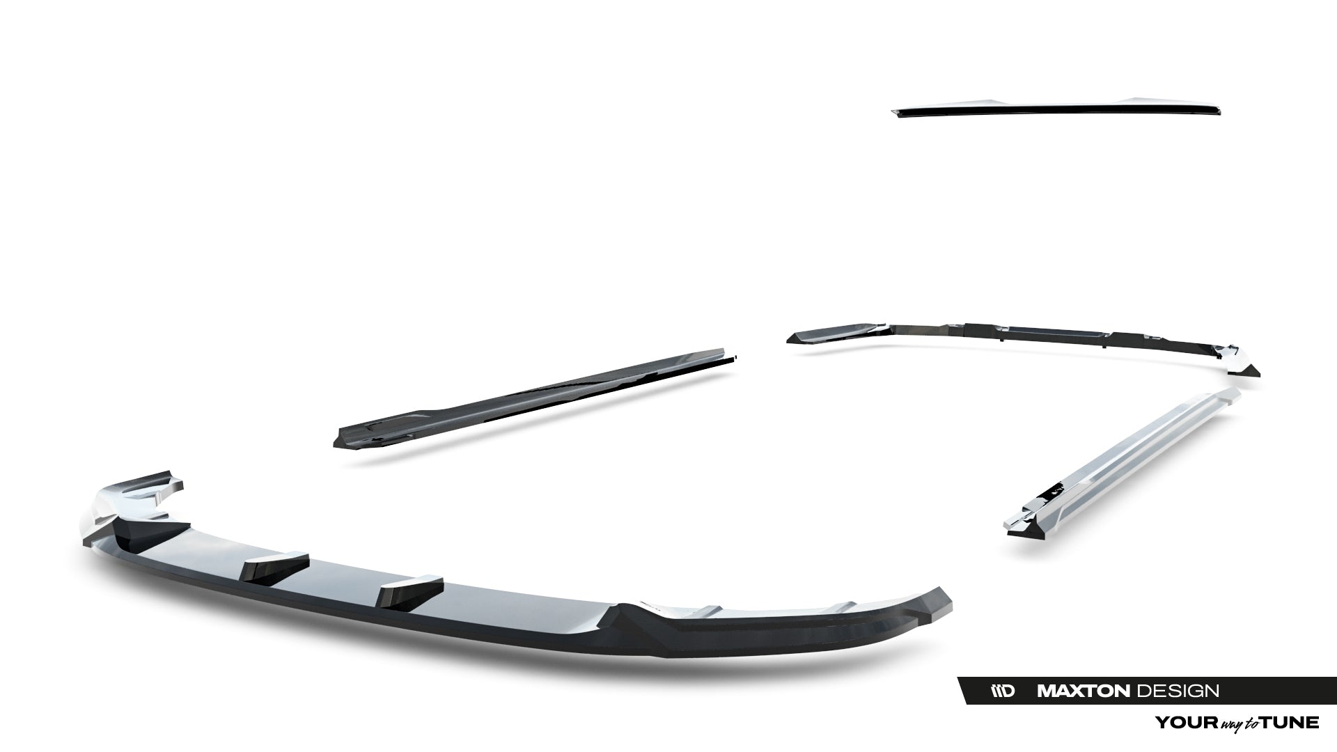 Maxton Design Set Splitter V.1 - BMW Serie 5 M-Pack - img 20