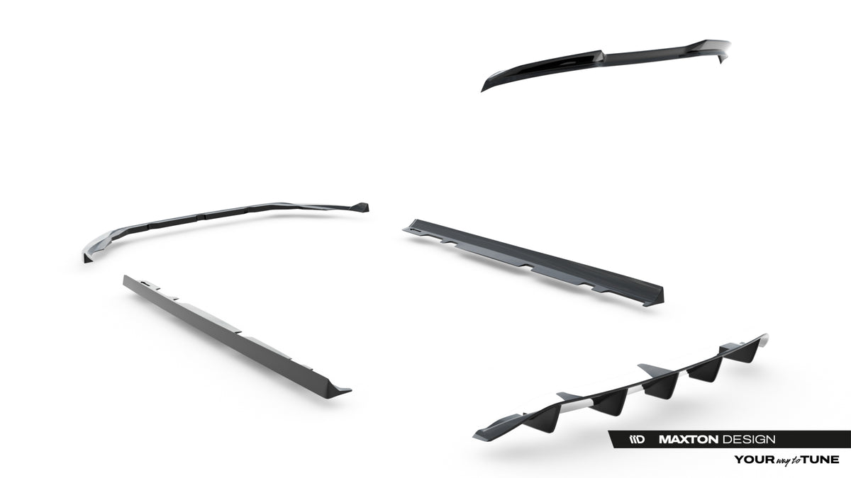 Maxton Design Set Splitter V.1 - Ford Fiesta ST Mk8 Facelift - img 16