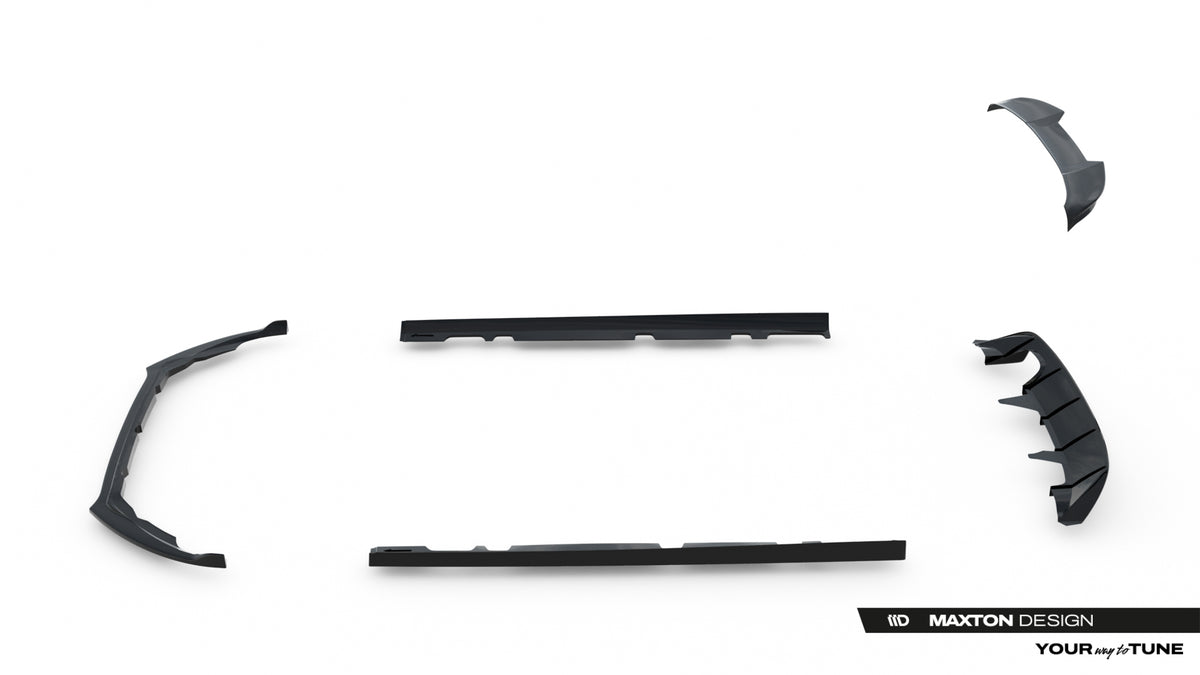 Maxton Design Set Splitter V.1 - Ford Fiesta ST Mk8 Facelift - img 15